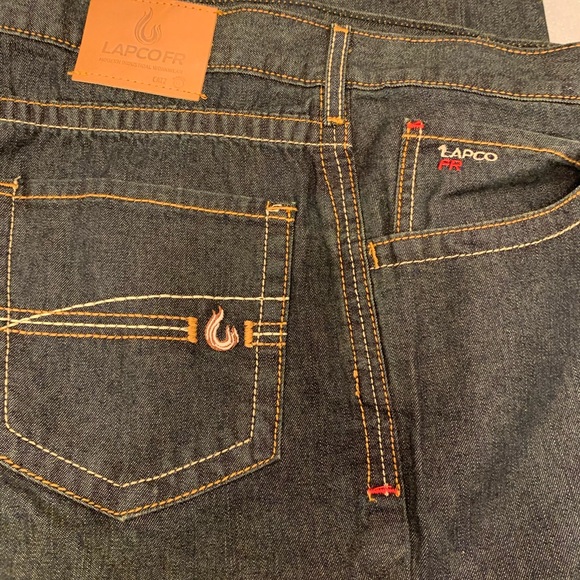 Flame Resistant Modern Fit LAPCO Jean 46 x 30 - Picture 4 of 4